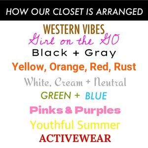 🌟 You are in the YELLOW/ORANGE/RED/RUST Section 🌟